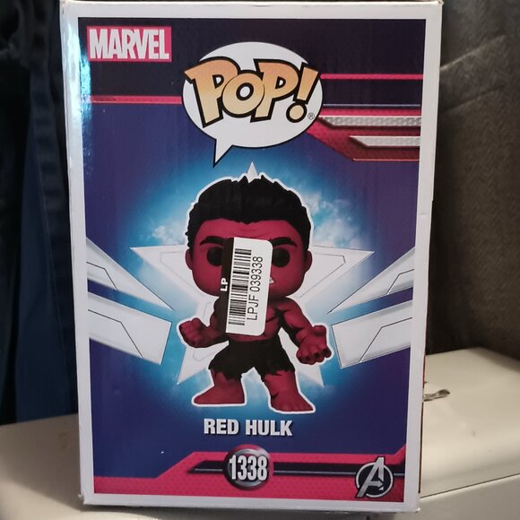 Funko Pop Super: Captain America: Brave New World - Red Hulk Vinyl Figure #1366 - Picture 5 of 8